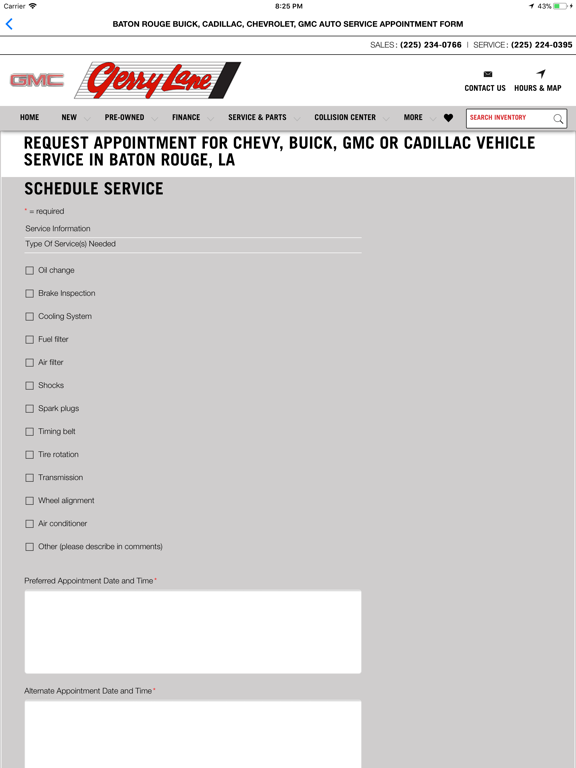 Gerry Lane Enterprises iPad screenshot 5 - Shopping app