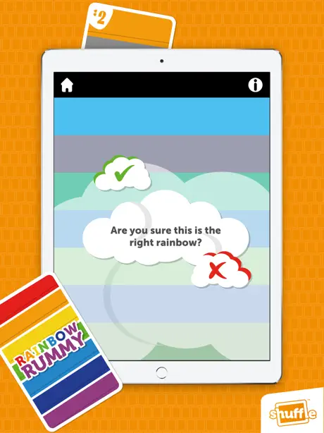 Rainbow Rummy by ShuffleCards