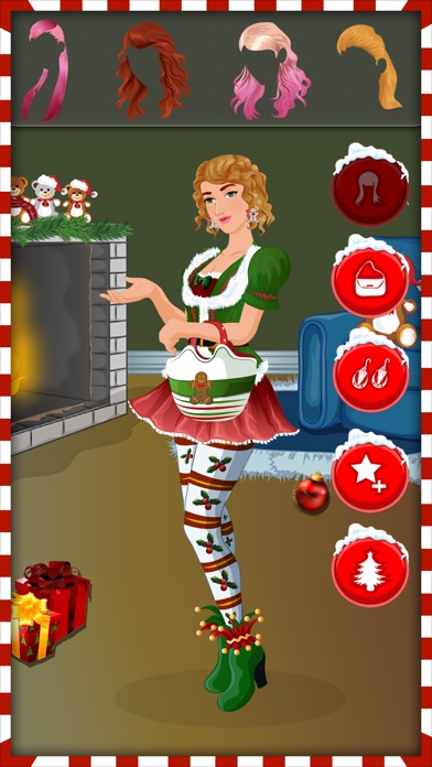 Christmas Dressup Girl Game screenshot 3