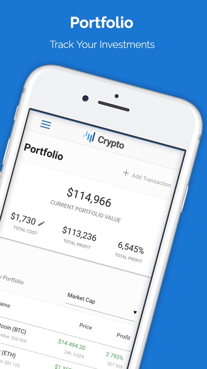 Crypto - Prices & Portfolio
