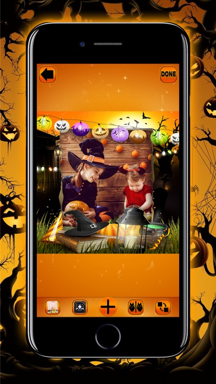 Halloween Photo Frame Editor screenshot-4