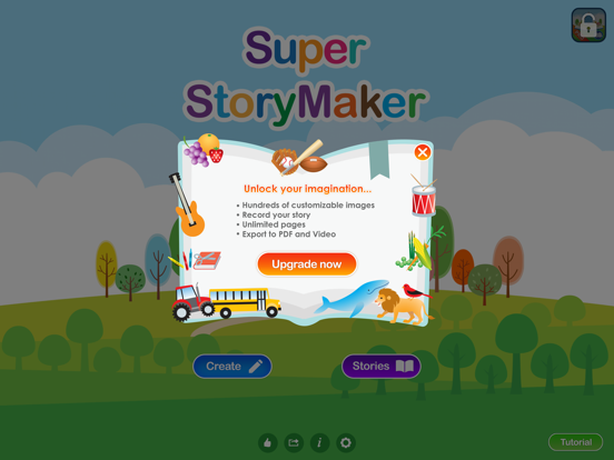 Super StoryMaker LITE iPad screenshot 5 - Education app