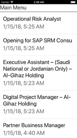 Game screenshot Saudi Jobs apk
