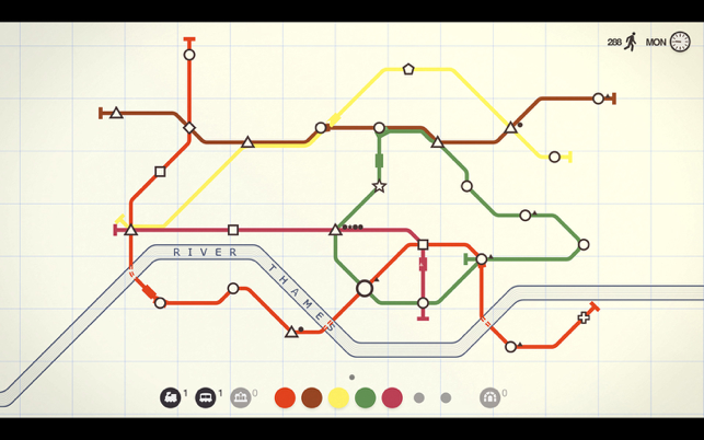 ‎Mini Metro Screenshot