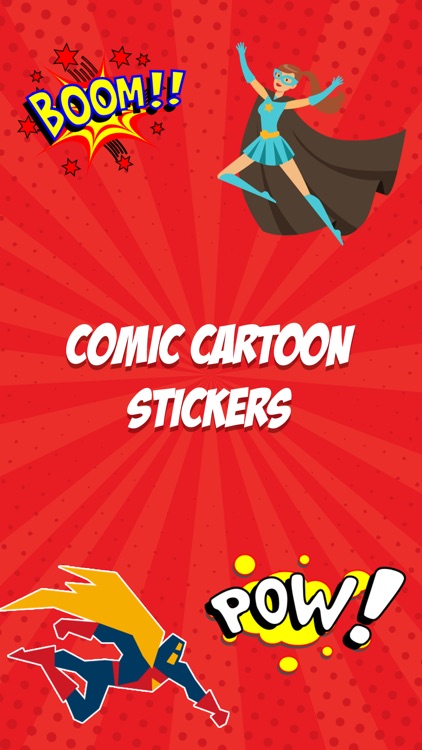 Comic Cartoon Stickers