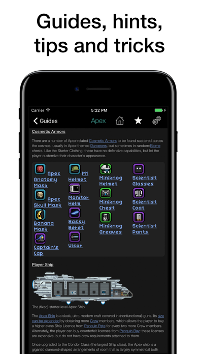 Pocket Wiki for Starboundのおすすめ画像3