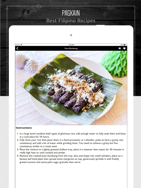 Screenshot #3 for Pagkain - Filipino Recipes