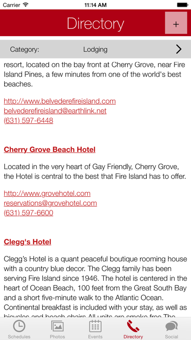Screenshot #3 pour Fire Island App