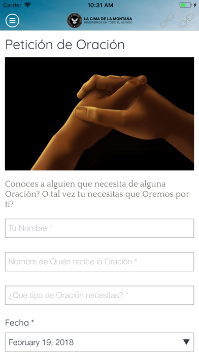 App screenshot