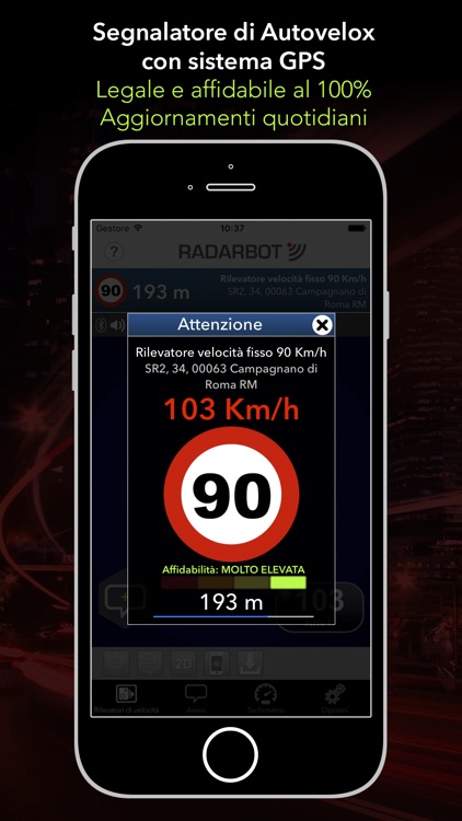 Radarbot: Speed Camera Detector, Traffic & Alerts