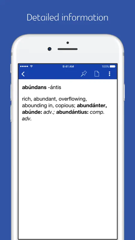 Theological Latin Dictionary screenshot 2 of 5