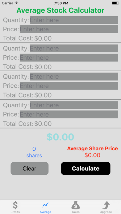 Screenshot #3 pour Stock Target Calculator