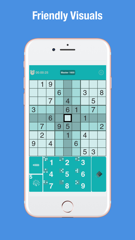 #8. Sudoku Classic Fun:6400 Levels (iOS) 由: 朝 姜