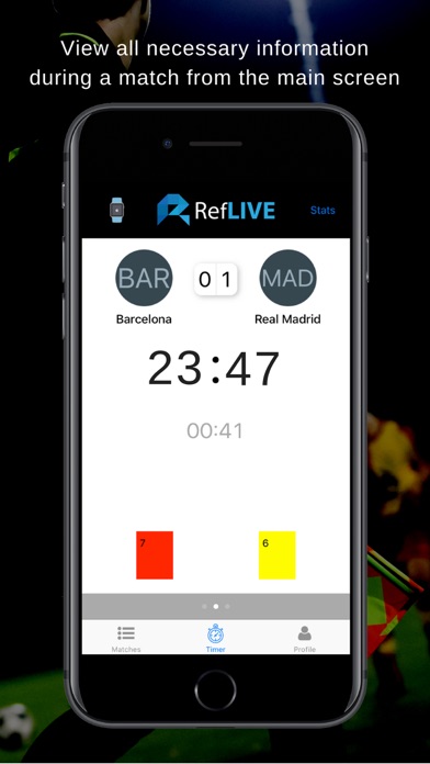 Screenshot #3 pour arbitre de football - RefLIVE