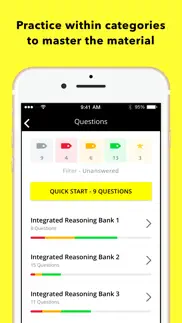 gmat practice for dummies iphone screenshot 4