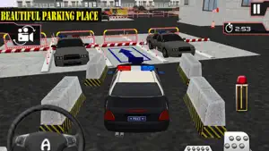 Parking Police Car Adventure screenshot #2 for iPhone