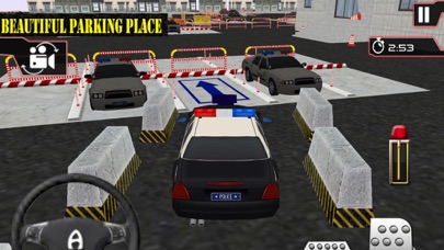 Parking Police Car Adventure screenshot 2