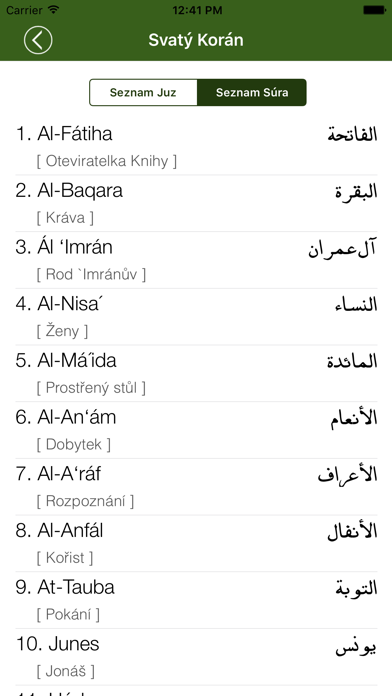 Screenshot #2 pour Svatý Korán v Češtině