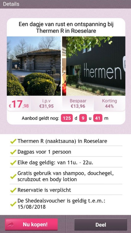 Shedeals – Exclusieve deals screenshot-3