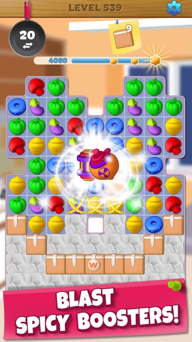 Wonder Chef: Match-3 Puzzle screenshot 2