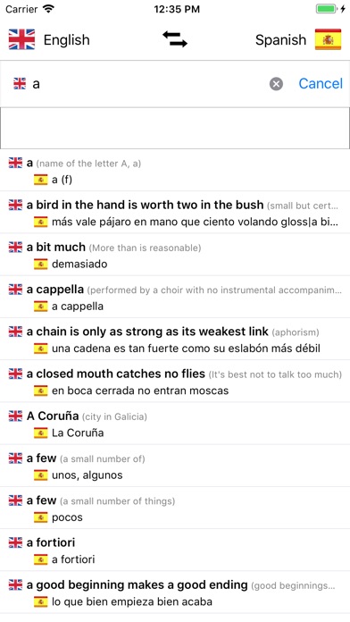 Spanish-English screenshot 4