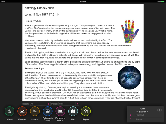 VeBest Astrology iPad screenshot