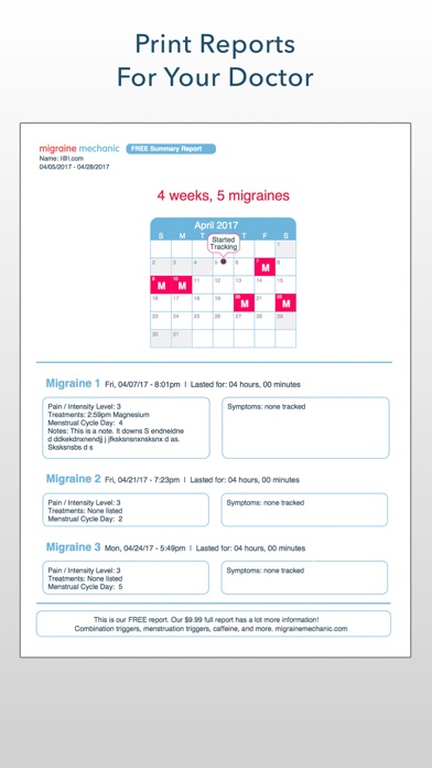 Migraine Mechanic: #1 Journal screenshot 3