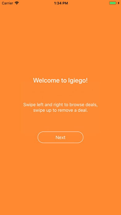 How to cancel & delete Igiego from iphone & ipad 1