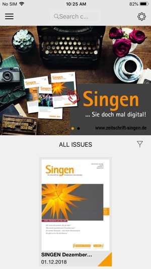 Zeitschrift SINGEN(圖1)-速報App