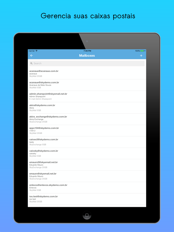 Screenshot #5 pour Skymail Admin