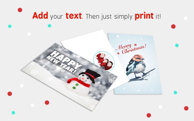 Screenshot #3 pour i - Christmas & New Year Cards