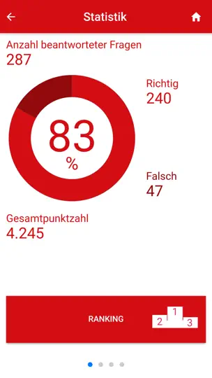 Screenshot von Be Prepared Quiz auf dem iPhone 2