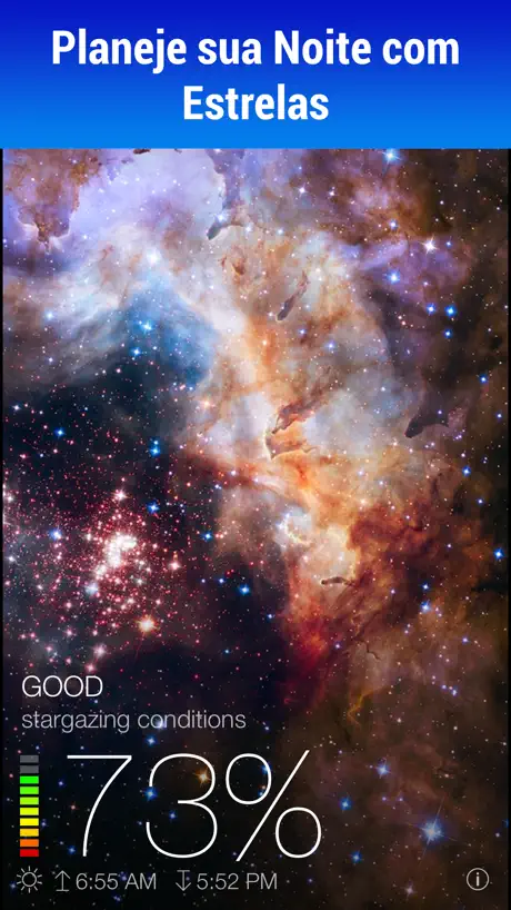 Sky Live: Previsão astronômica