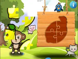 Game screenshot ABC Jungle Puzzle Game HD - для всех возрастов apk