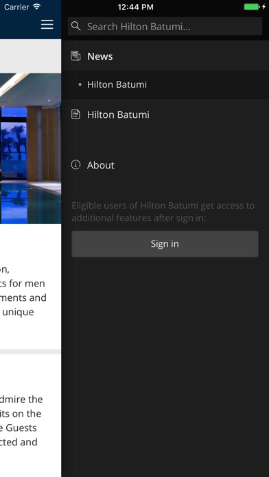 Hilton Batumi screenshot 2