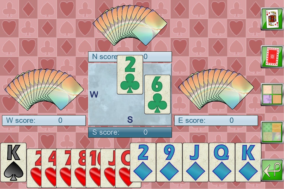 Hearts V+, classic card game screenshot 3