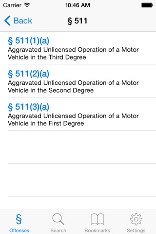 NY Traffic Points & Penalties screenshot 2