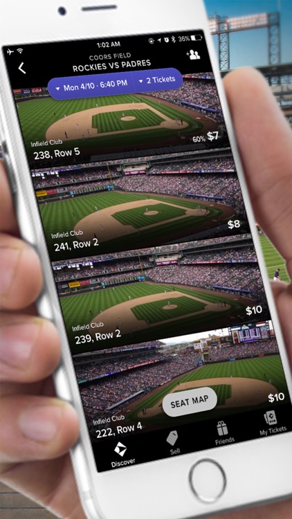 Gametime · Tickets to Sports, Concerts, & Theater screenshot-0
