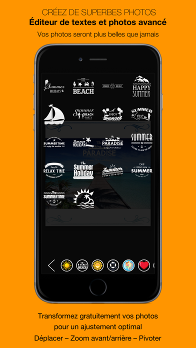 Screenshot #2 pour Summer Pic – Été, plage, mer, soleil autocollants