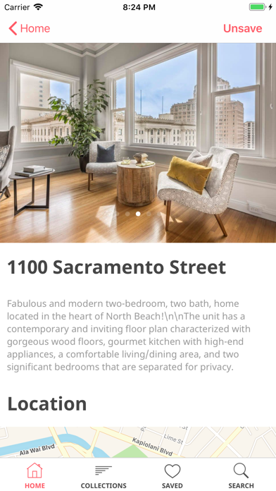 Real Estate - Instamobile iPhone screenshot 9 - Food & Drink app