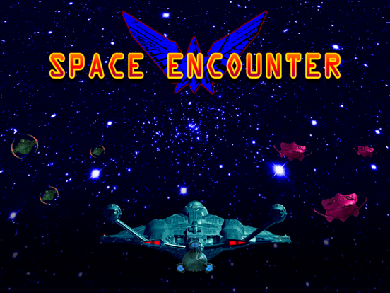 Space Encounter ENG iPad app afbeelding 1
