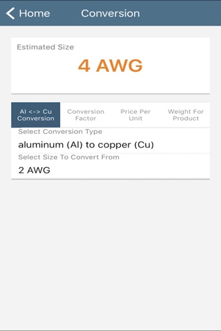 Southwire® Conversion Calc screenshot 3