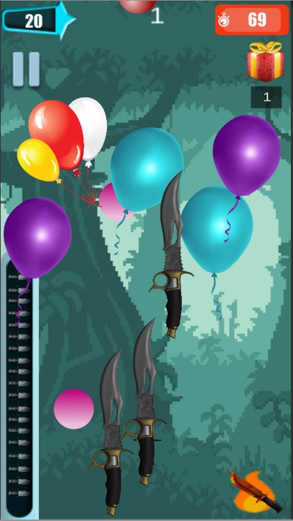 Knife Hit Bubble Shooter screenshot-3