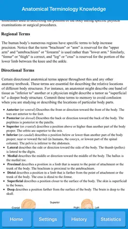 Game screenshot Anatomical Terminology apk