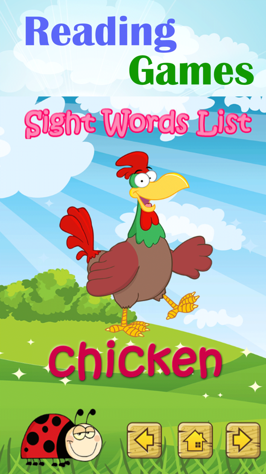 First Reading Sight Word Games - 1.0 - (iOS)