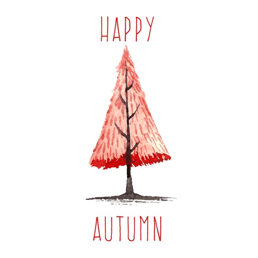 Autumn Love - Most Beautiful Autumn Stickers