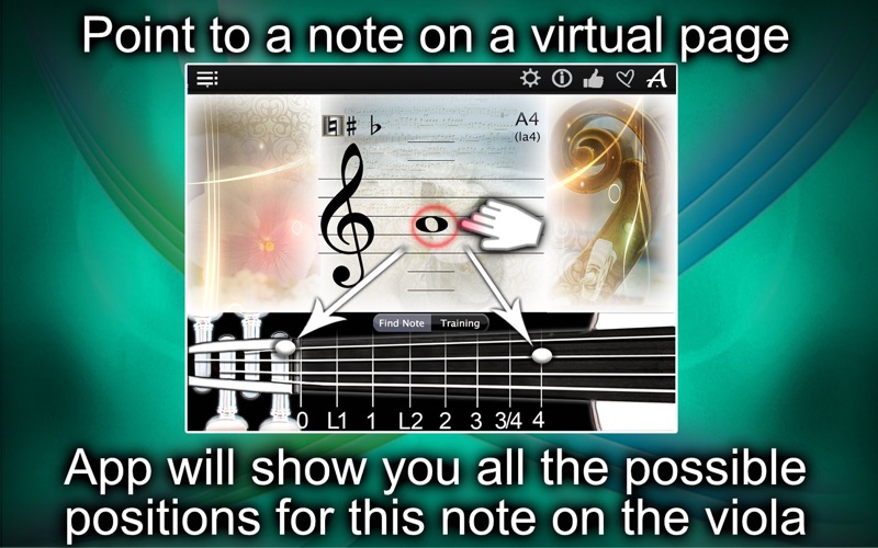 Screenshot #1 pour Viola Notes Finder