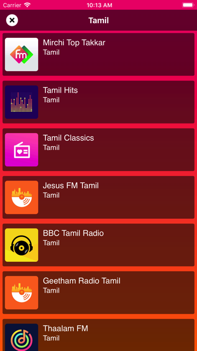 Tamil FM Radio Stations India screenshot 2