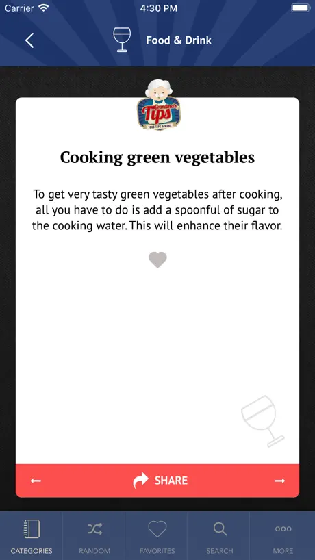 Grandma's Tips