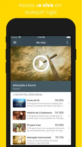 Game screenshot Rede Brasil TV apk